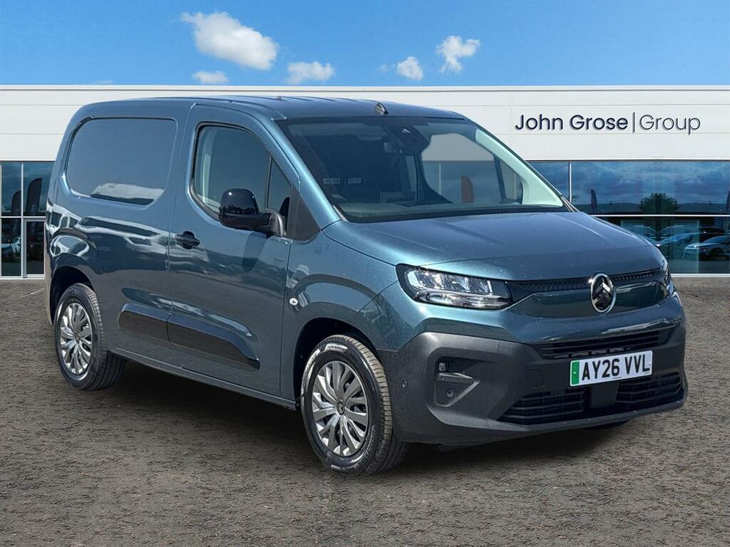 Citroen e-Berlingo 100Kw 52Kwh Van Driver Panel Van Blue