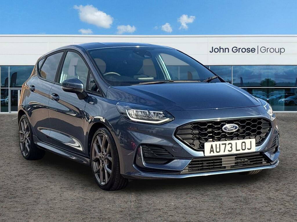Ford Fiesta 1.0 Ecoboost Hybrid Mhev 125 St-line Hatchback Blue