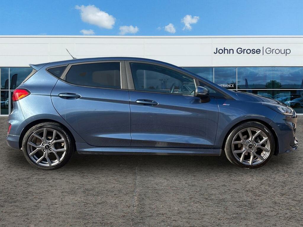 Ford Fiesta 1.0 Ecoboost Hybrid Mhev 125 St-line Hatchback AU73LOJ Blue #2