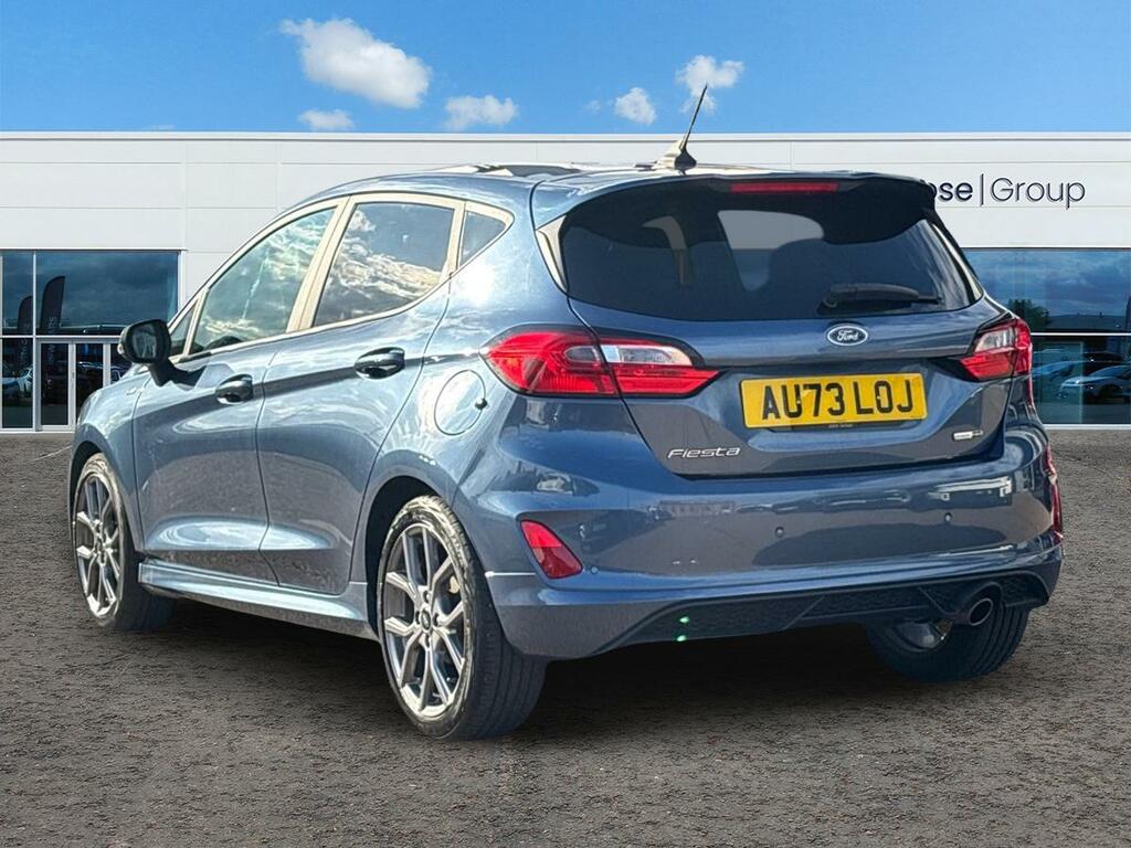 Ford Fiesta 1.0 Ecoboost Hybrid Mhev 125 St-line Hatchback AU73LOJ Blue #5