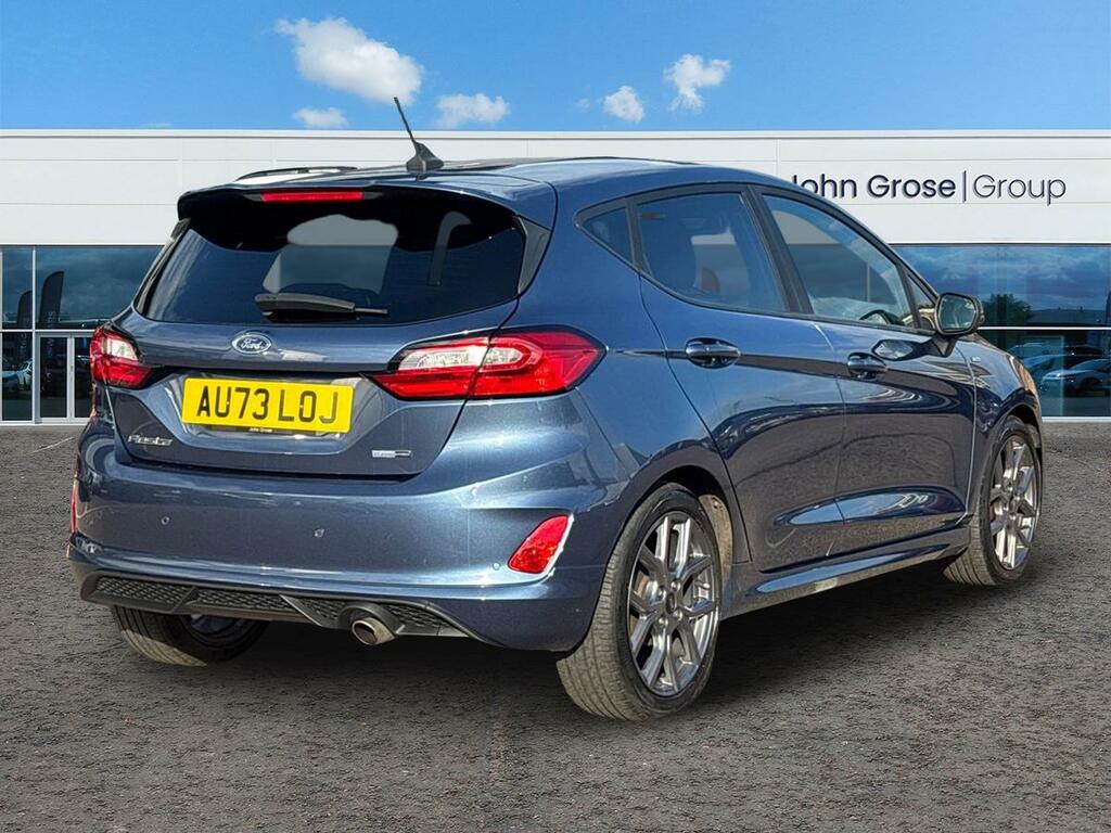 Ford Fiesta 1.0 Ecoboost Hybrid Mhev 125 St-line Hatchback AU73LOJ Blue #3