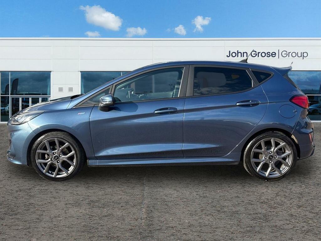 Ford Fiesta 1.0 Ecoboost Hybrid Mhev 125 St-line Hatchback AU73LOJ Blue #6