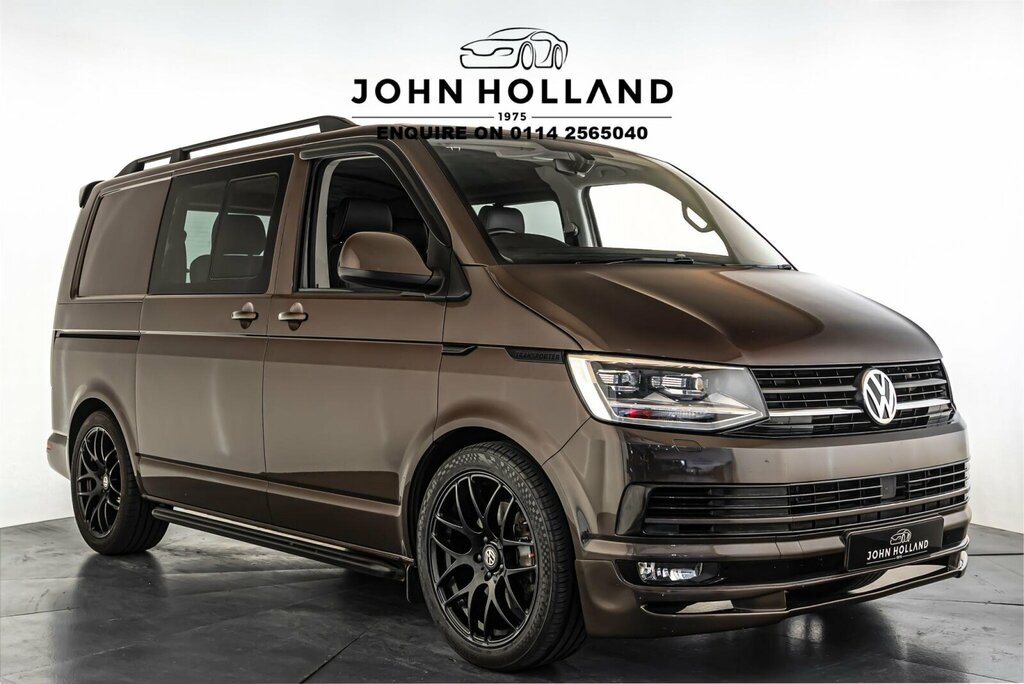 Volkswagen Transporter 2.0 Tdi T32 Bluemotion Tech Highline Kombi Double Brown