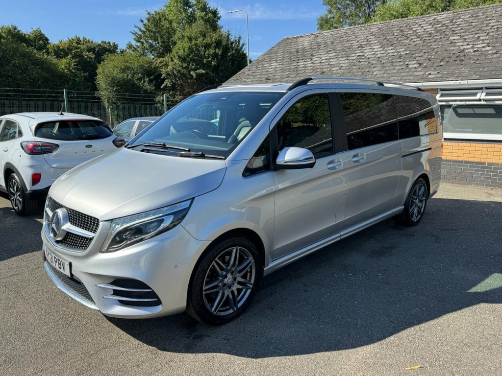 Mercedes-Benz V Class 2.0 V300d Amg Line G-tronic Euro 6 Ss Black #7