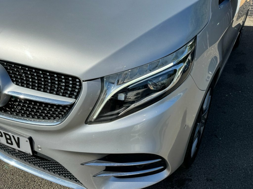 Mercedes-Benz V Class 2.0 V300d Amg Line G-tronic Euro 6 Ss Black #26