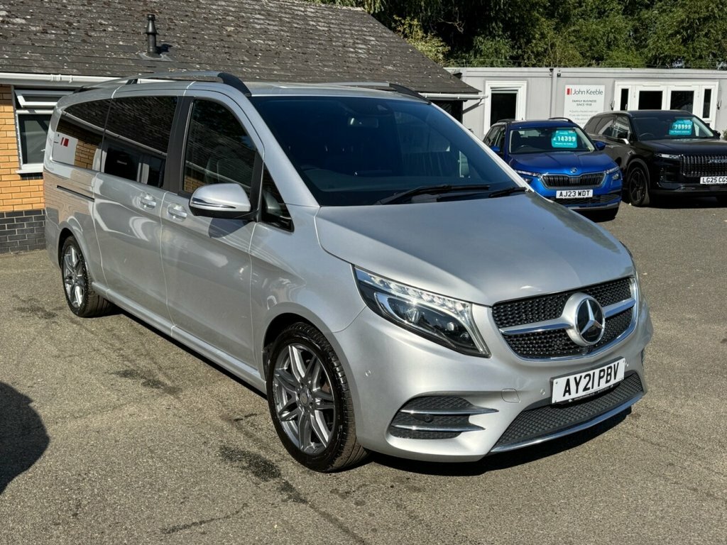 Mercedes-Benz V Class 2.0 V300d Amg Line G-tronic Euro 6 Ss Black #14
