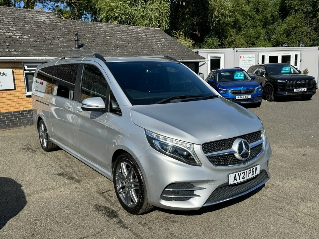 Mercedes-Benz V Class 2.0 V300d Amg Line G-tronic Euro 6 Ss Black #9