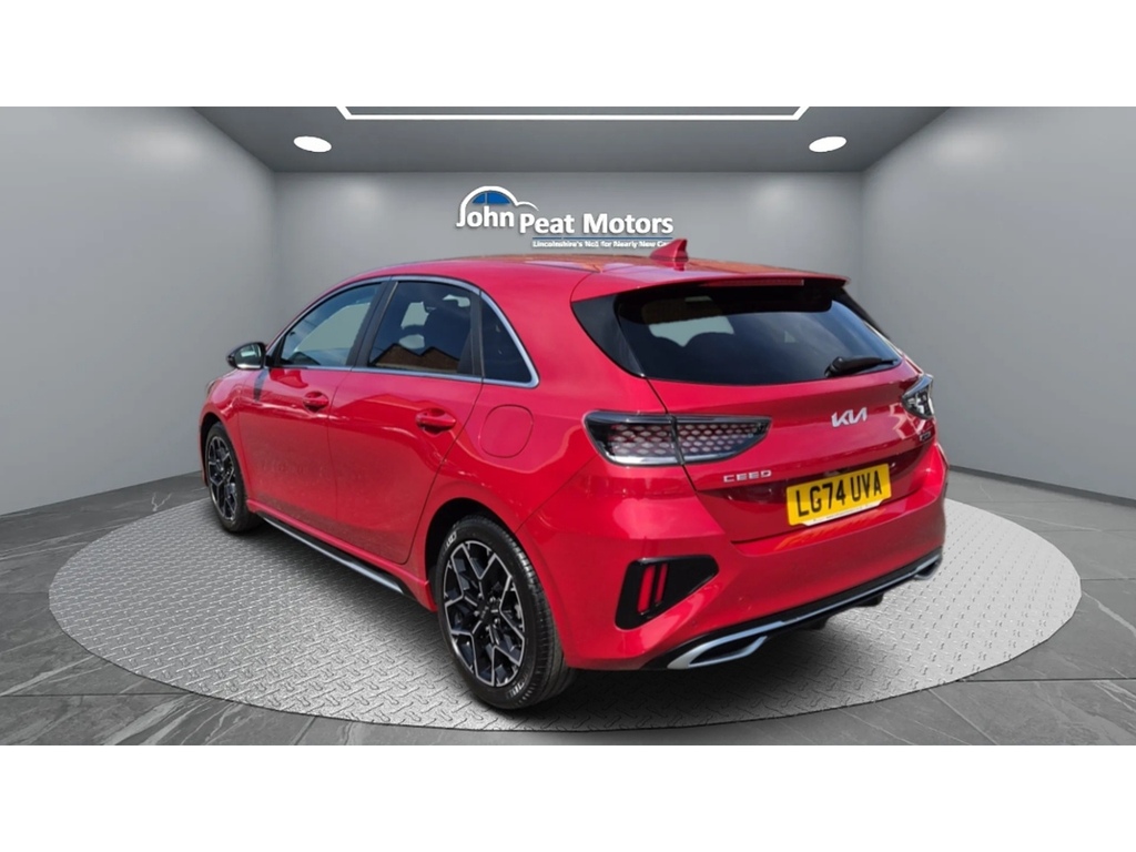 Kia Ceed T-gdi Gt-line LG74UVA Red #5