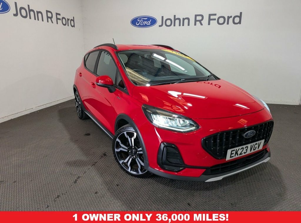 Ford Fiesta 1L Active X Edition Red