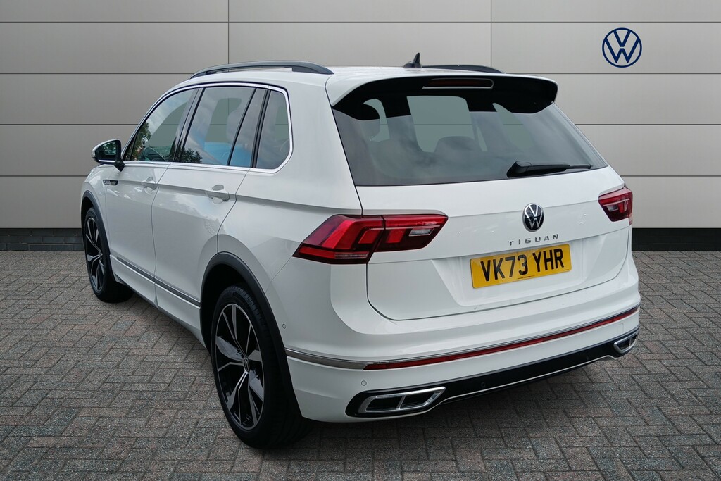 Volkswagen Tiguan 1.5 Tsi 150 R-line Dsg VK73YHR White #3