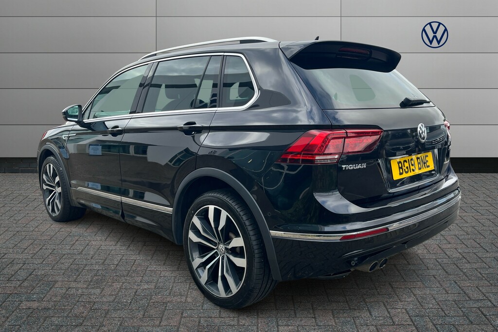 Volkswagen Tiguan 2.0 Tdi 190 4Motion R-line Tech Dsg BG19BNE Black #3