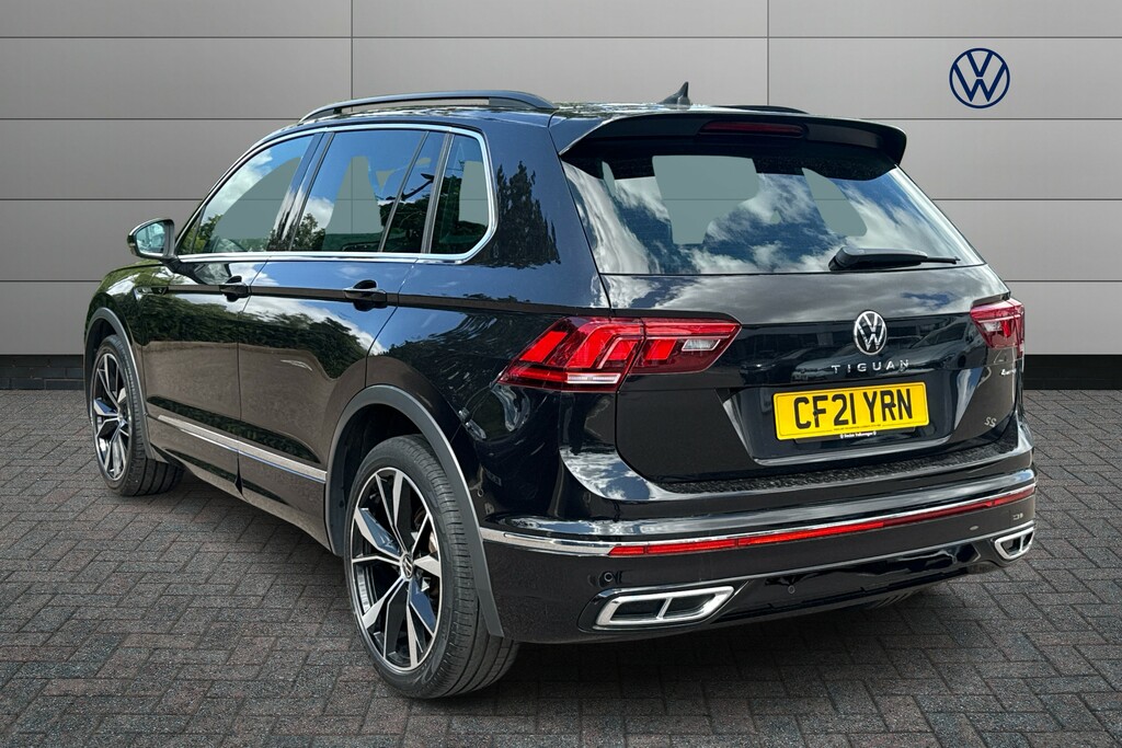 Volkswagen Tiguan 2.0 Tdi 4Motion R-line Dsg CF21YRN Black #3