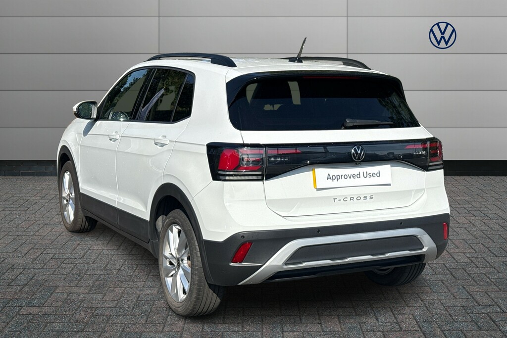 Volkswagen T-Cross 1.0 Tsi 115 Match BA24YPX White #3