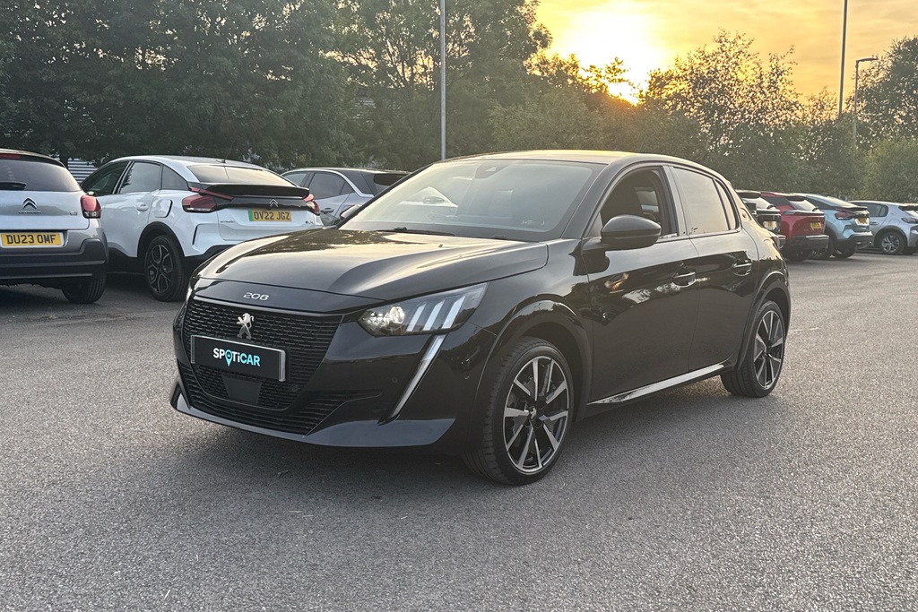 Peugeot e-208 50Kwh Gt 11Kw Charger SD72PPX Black #5