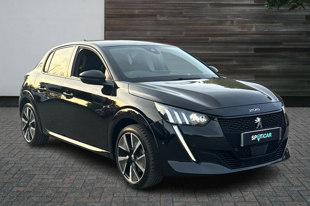 Peugeot e-208 50Kwh Gt 11Kw Charger SD72PPX Black