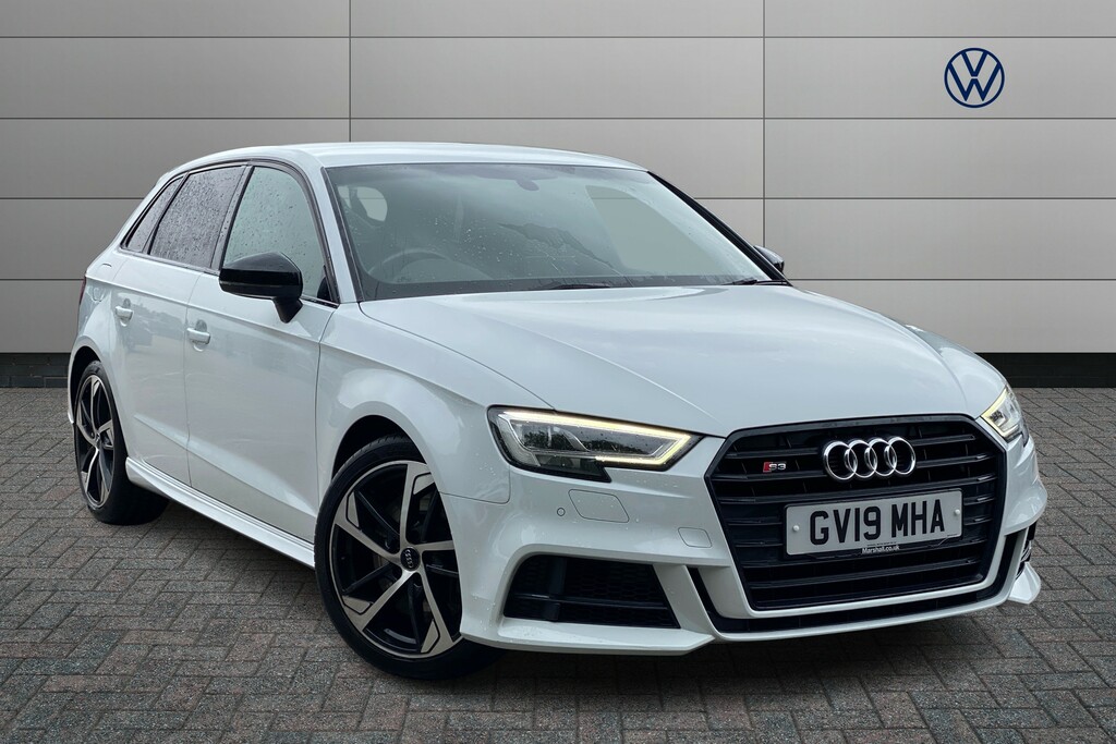 Audi A3 S3 Tfsi 300 Quattro Black Edition S Tronic White