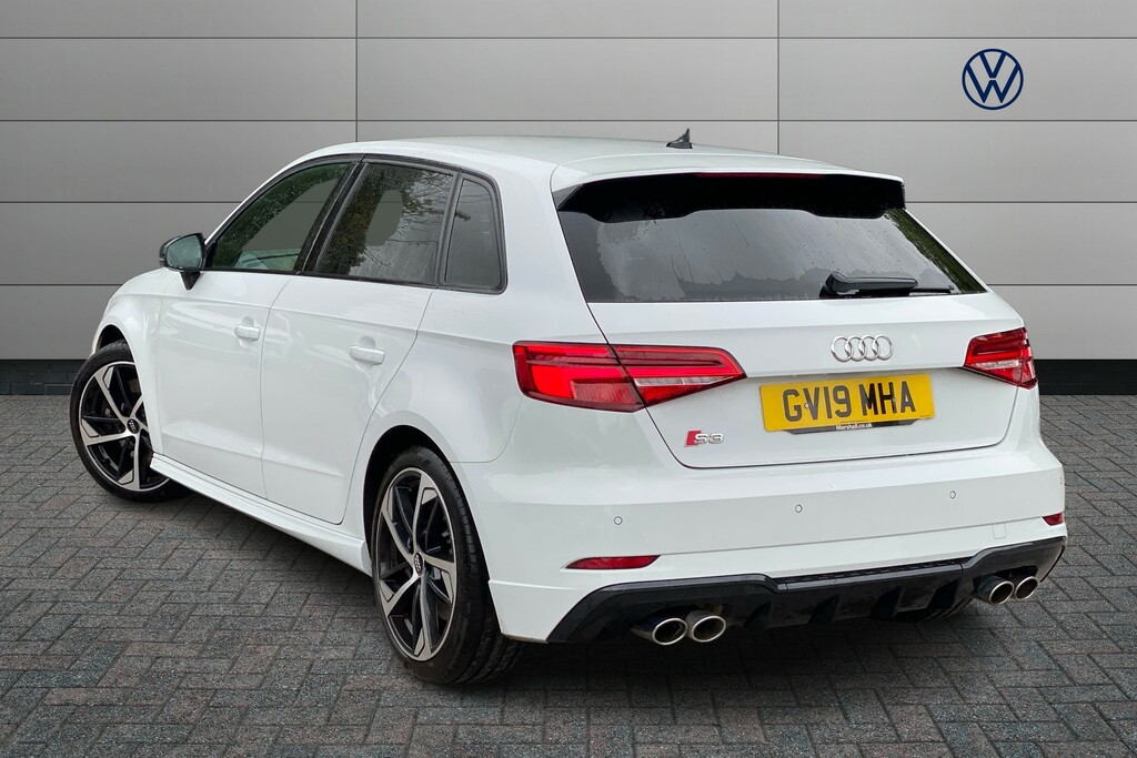Audi A3 S3 Tfsi 300 Quattro Black Edition S Tronic White #3