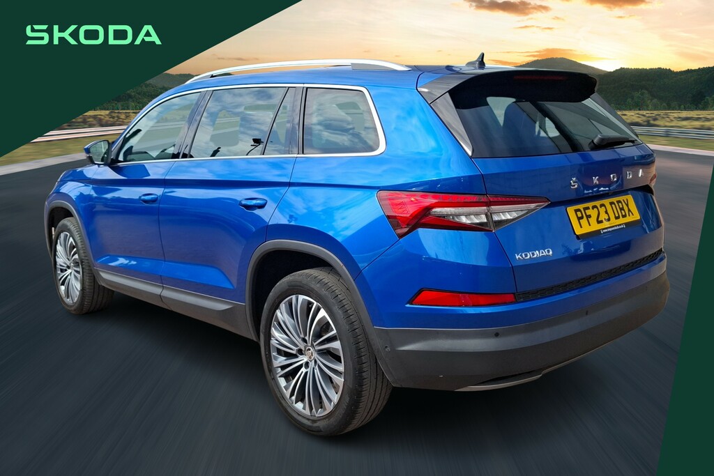 Skoda Kodiaq 1.5 Tsi Se L Executive Dsg 7 Seat PF23DBX Blue #3