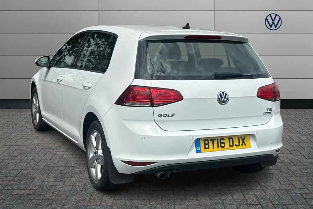 Volkswagen Golf 1.4 Tsi 125 Match Edition Dsg White #3