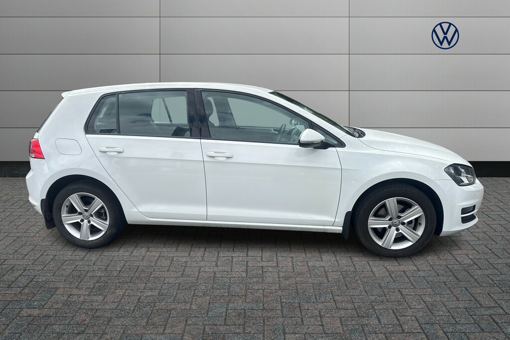 Volkswagen Golf 1.4 Tsi 125 Match Edition Dsg White #4