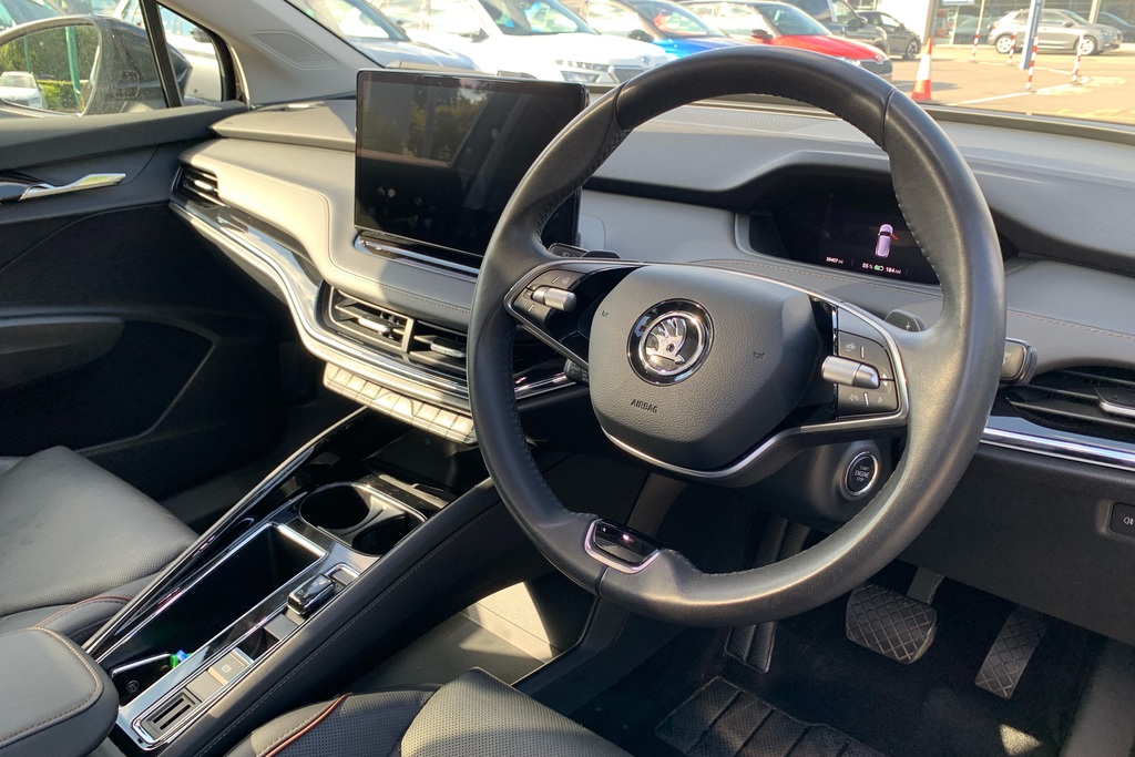 Skoda ENYAQ 210Kw 85 Edition 82Kwh AK74WBT Black #6