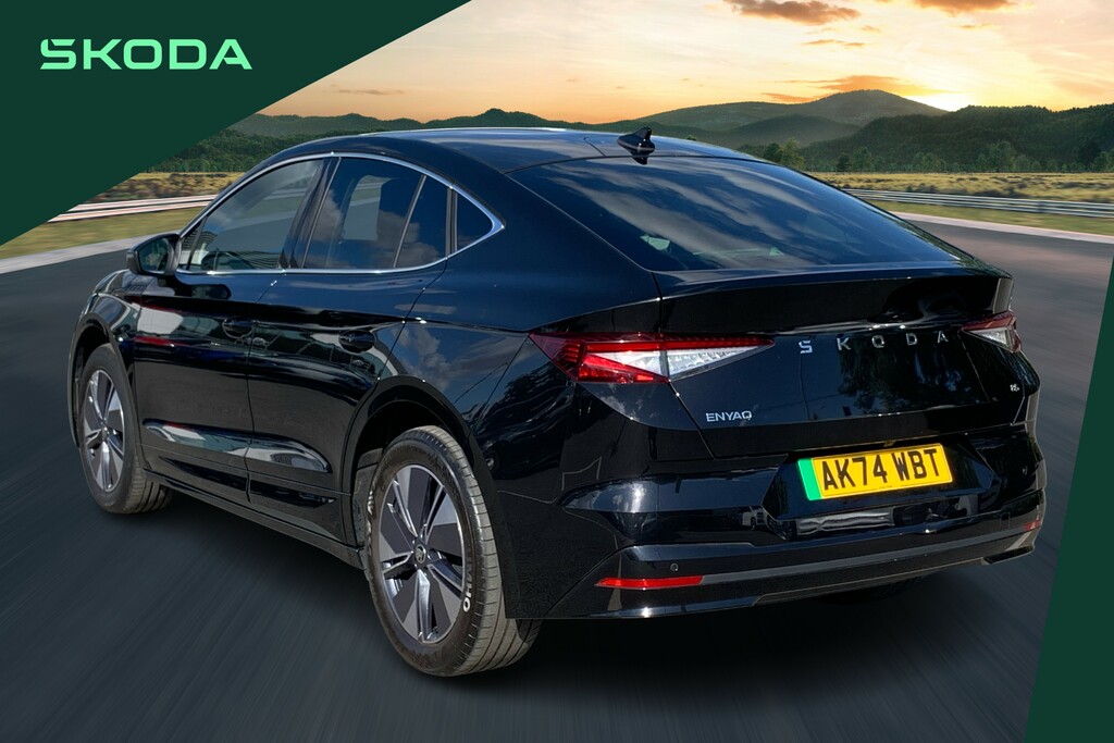 Skoda ENYAQ 210Kw 85 Edition 82Kwh AK74WBT Black #3