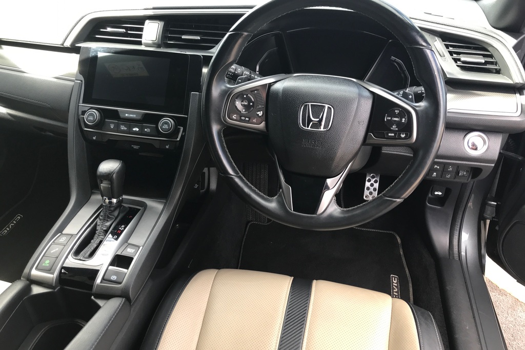 Honda Civic 1.0 Vtec Turbo Ex Cvt Silver #3