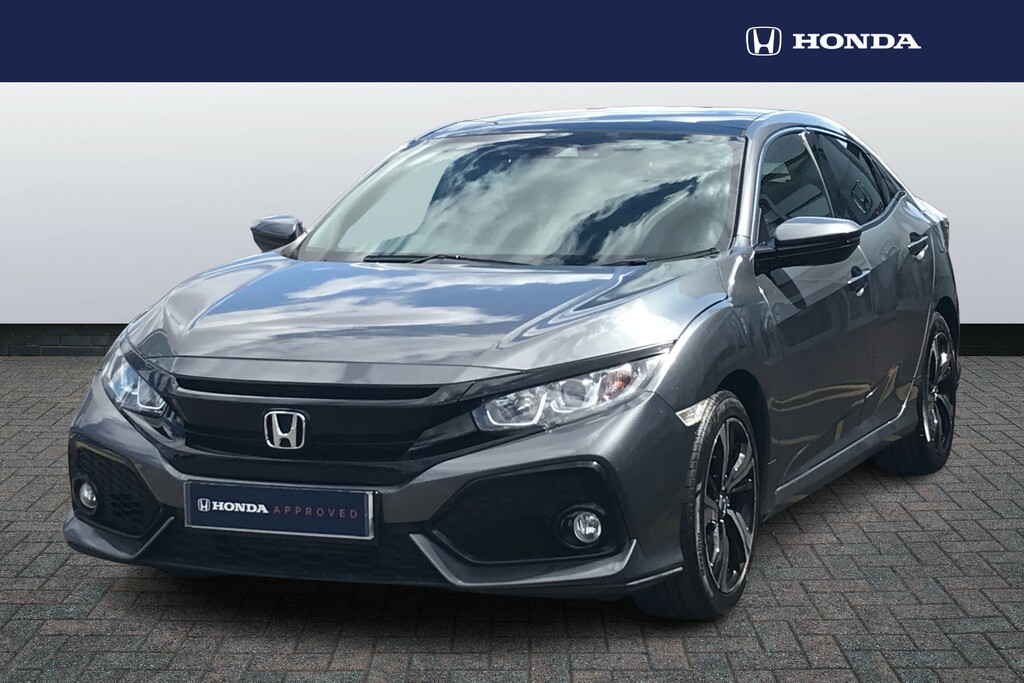 Honda Civic 1.0 Vtec Turbo Ex Cvt Silver #4