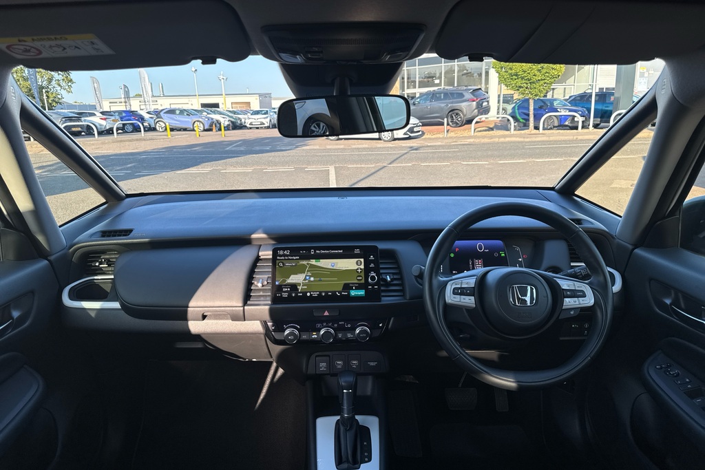Honda Jazz 1.5 I-mmd Hybrid Ex Ecvt White #3