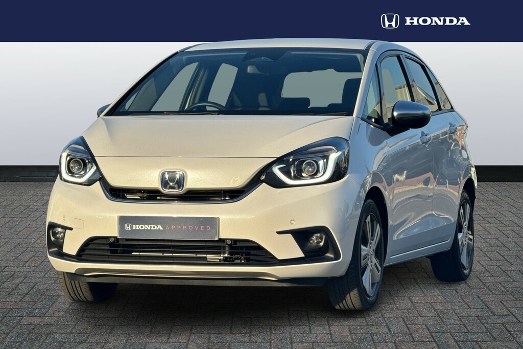 Honda Jazz 1.5 I-mmd Hybrid Ex Ecvt White #4