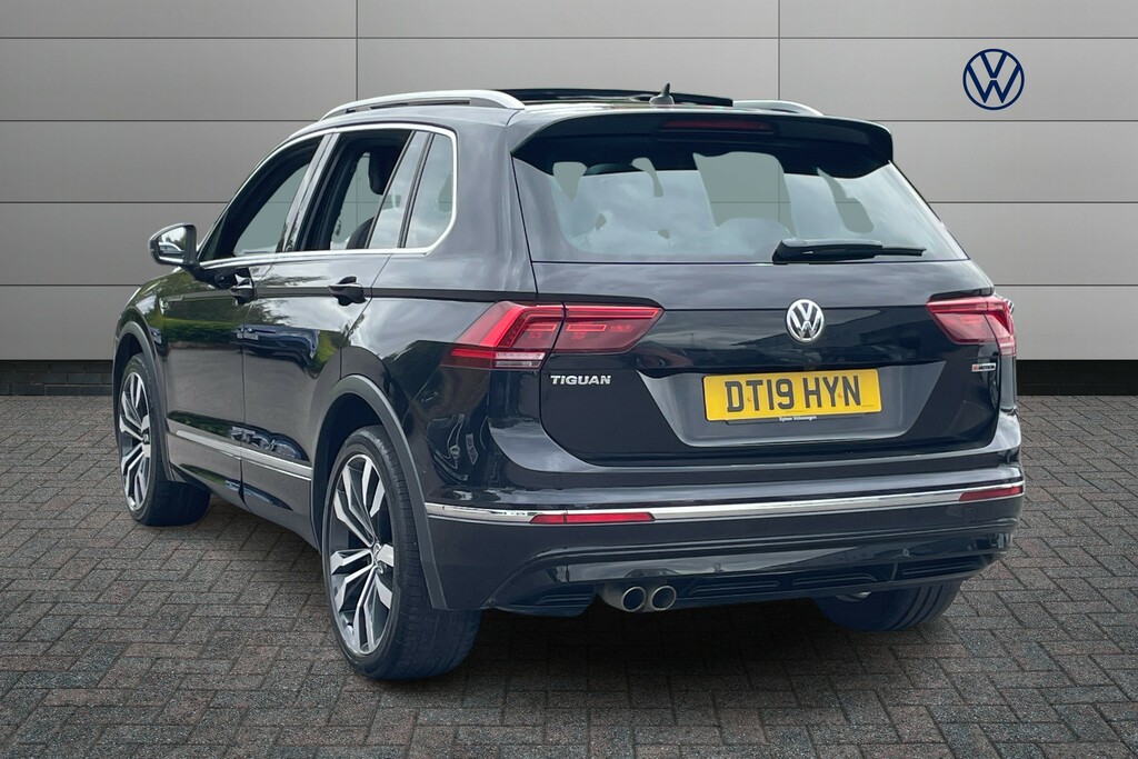 Volkswagen Tiguan 2.0 Tdi 150 4Motion R-line Tech Dsg DT19HYN Black #3