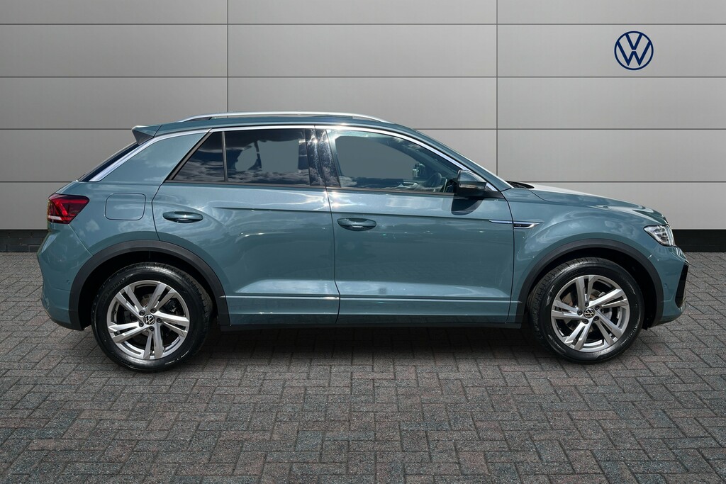 Volkswagen T-Roc 1.5 Tsi R-line GD25LFP Blue #4
