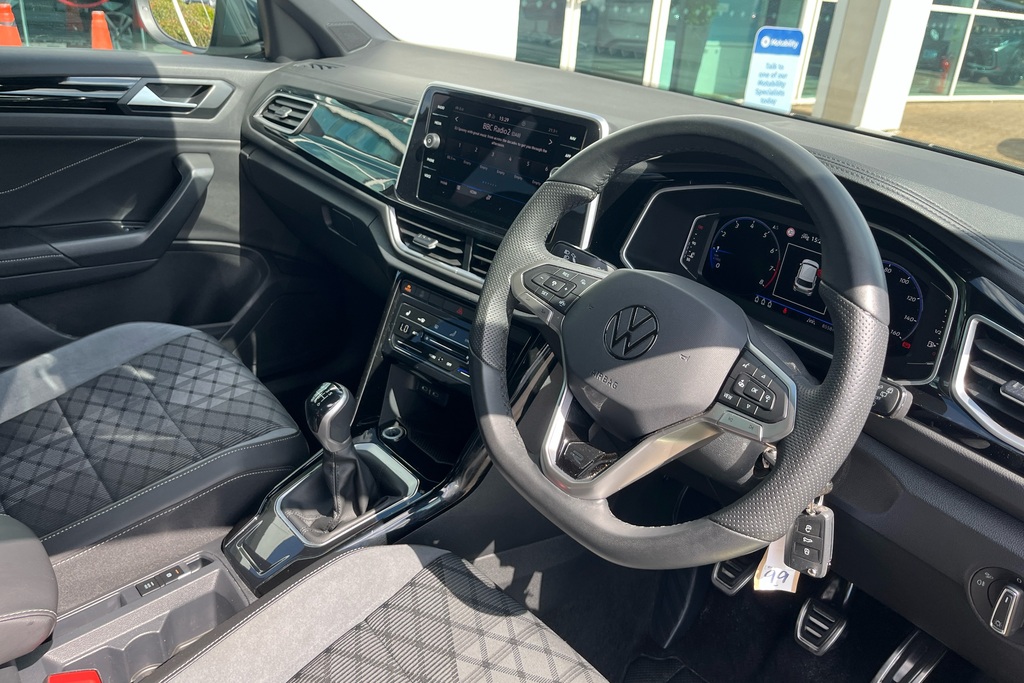 Volkswagen T-Roc 1.5 Tsi R-line GD25LFP Blue #6
