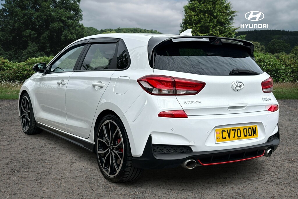 Hyundai I30 N Performance White #2