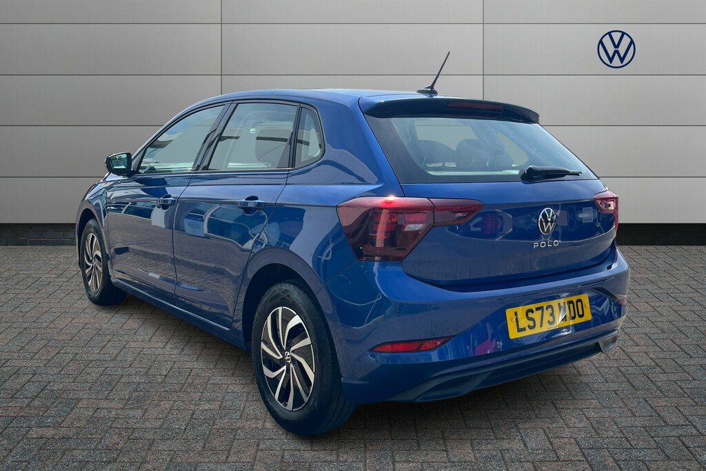 Volkswagen Polo 1.0 Tsi Life Dsg LS73WDO Blue #3
