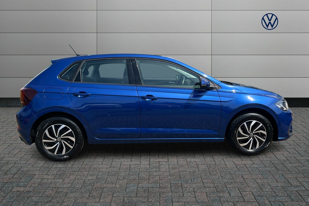 Volkswagen Polo 1.0 Tsi Life Dsg LS73WDO Blue #4