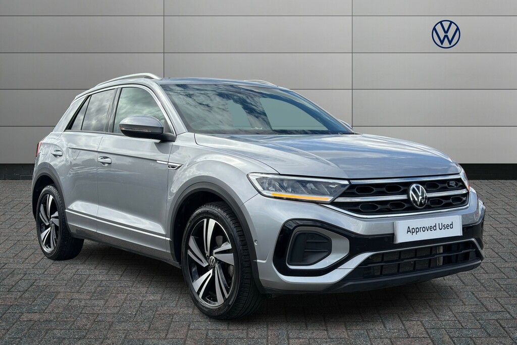 Volkswagen T-Roc 1.5 Tsi R-line Dsg AP72LPL Silver
