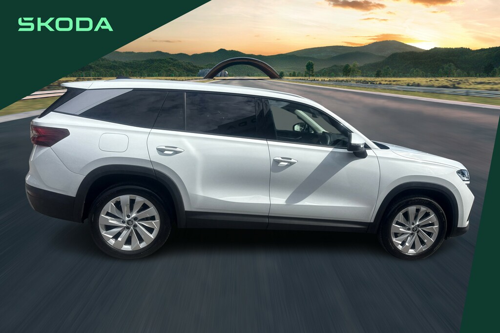Skoda Kodiaq 2.0 Tdi Se L Dsg 7 Seat YC25VGX White #4