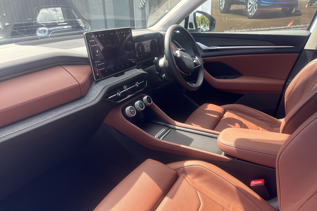 Skoda Kodiaq 2.0 Tdi Se L Dsg 7 Seat YC25VGX White #2