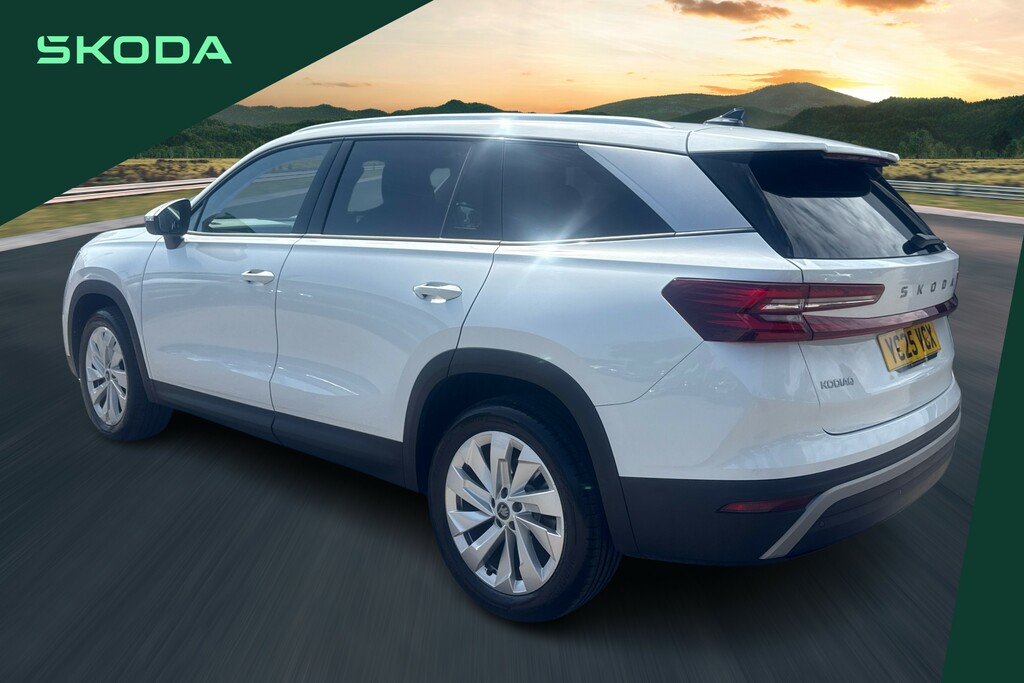 Skoda Kodiaq 2.0 Tdi Se L Dsg 7 Seat YC25VGX White #3