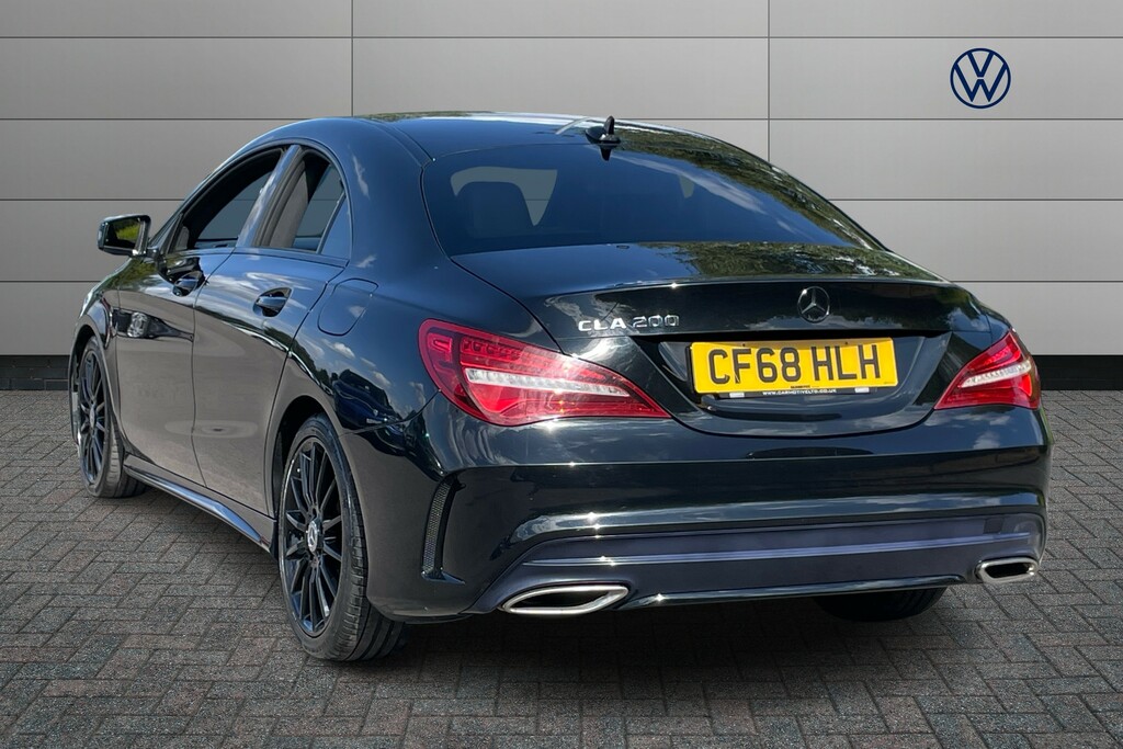 Mercedes-Benz CLA Class Cla 200 Amg Line Night Edition Tip CF68HLH Black #3