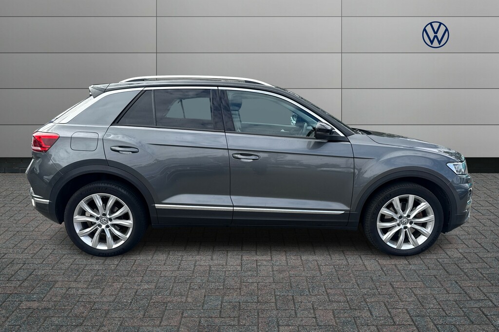 Volkswagen T-Roc 2.0 Tsi 4Motion Sel Dsg Grey #4