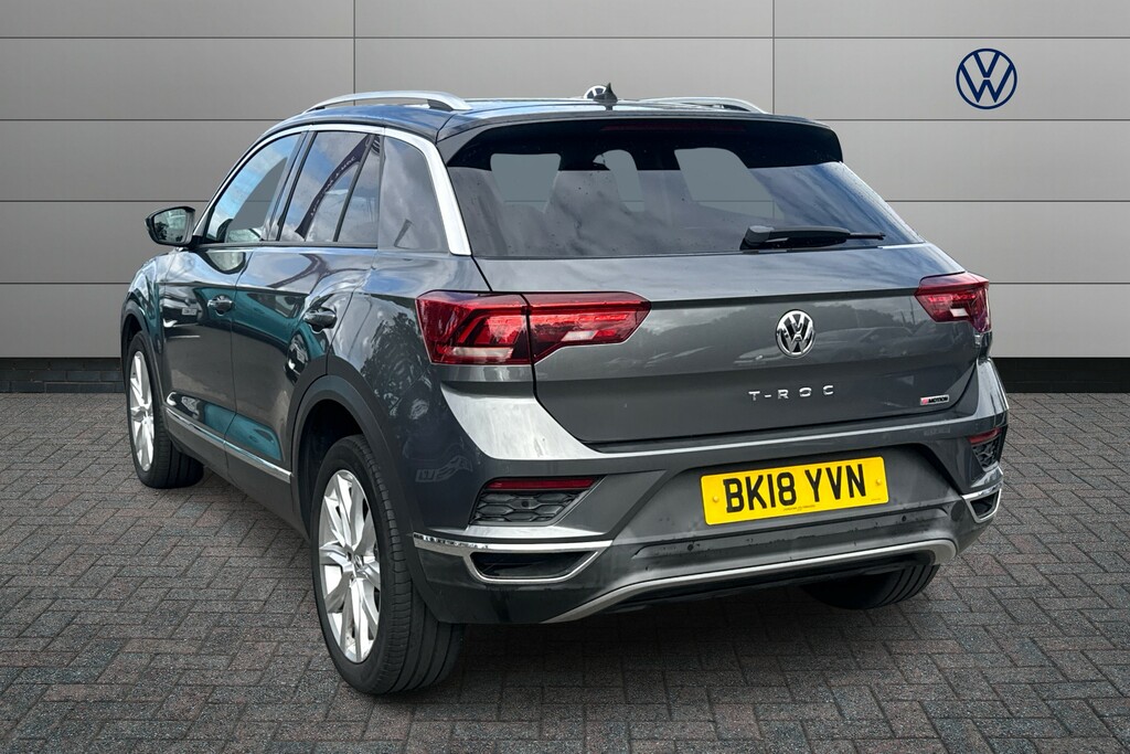 Volkswagen T-Roc 2.0 Tsi 4Motion Sel Dsg Grey #3