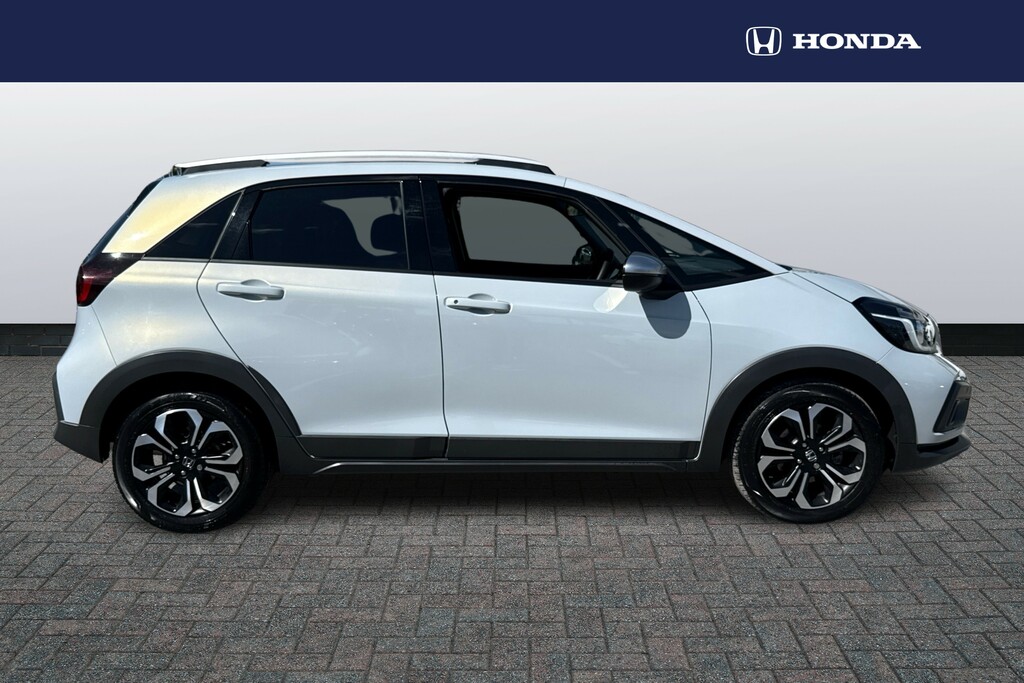 Honda Jazz 1.5 I-mmd Hybrid Crosstar Ex Ecvt White #5