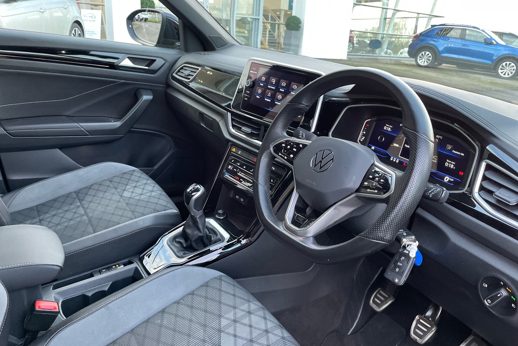 Volkswagen T-Roc 1.5 Tsi R-line NL72LNT Black #6