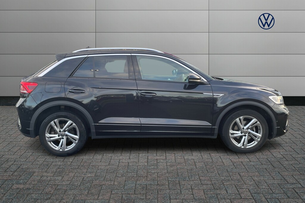 Volkswagen T-Roc 1.5 Tsi R-line NL72LNT Black #4