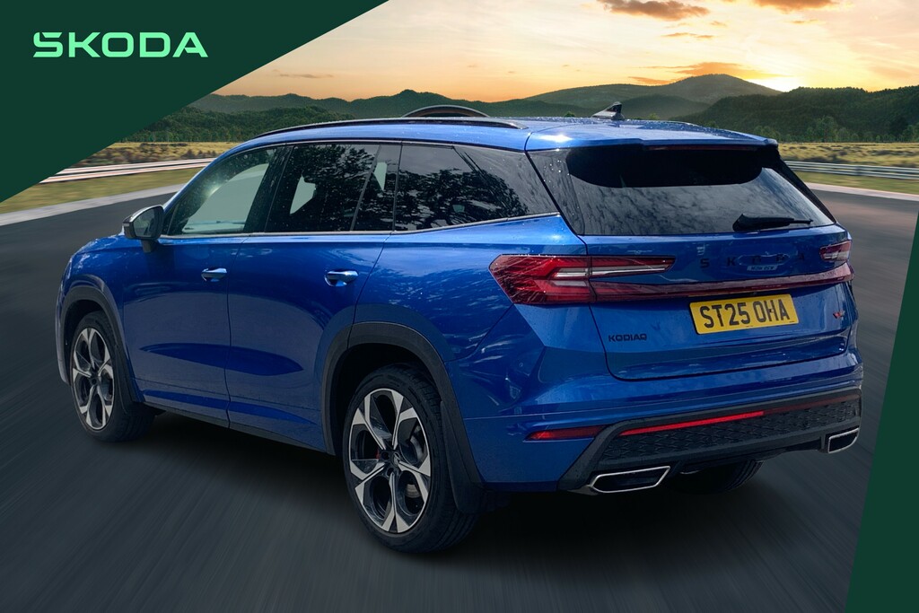 Skoda Kodiaq 2.0 Tsi Vrs 4X4 Dsg 7 Seat ST25OHA Blue #3