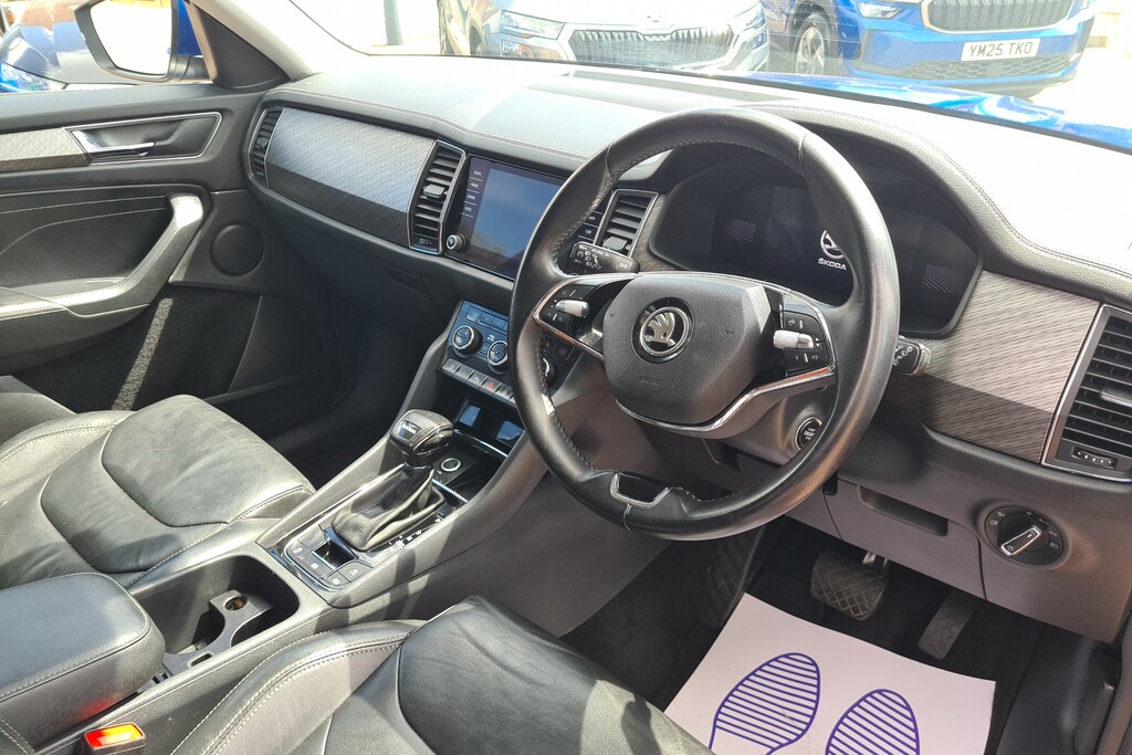 Skoda Kodiaq 1.5 Tsi Se L Executive Dsg 7 Seat Blue #6