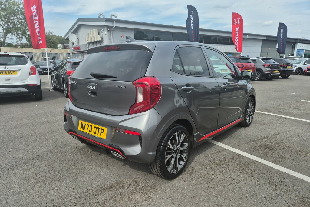 Kia Picanto 1.0T Gdi Gt-line S 4 Seats Hatchback Yellow #12