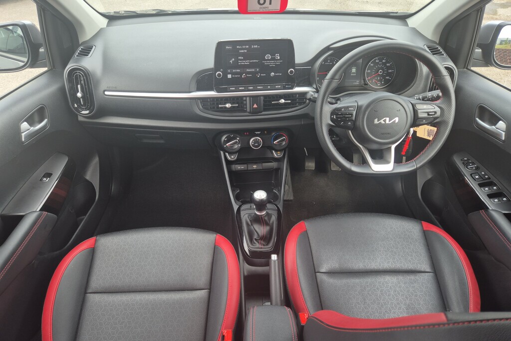 Kia Picanto 1.0T Gdi Gt-line S 4 Seats Hatchback Yellow #7